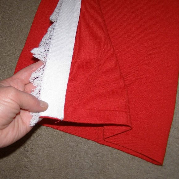 NEW size L "Balboa" Girls' Red Track pants with Slits - Picture 8 of 14